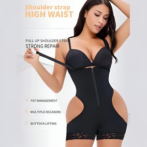 Tummy Control Body Shaper Butt Lifter High Waist Shapewear, L, Large